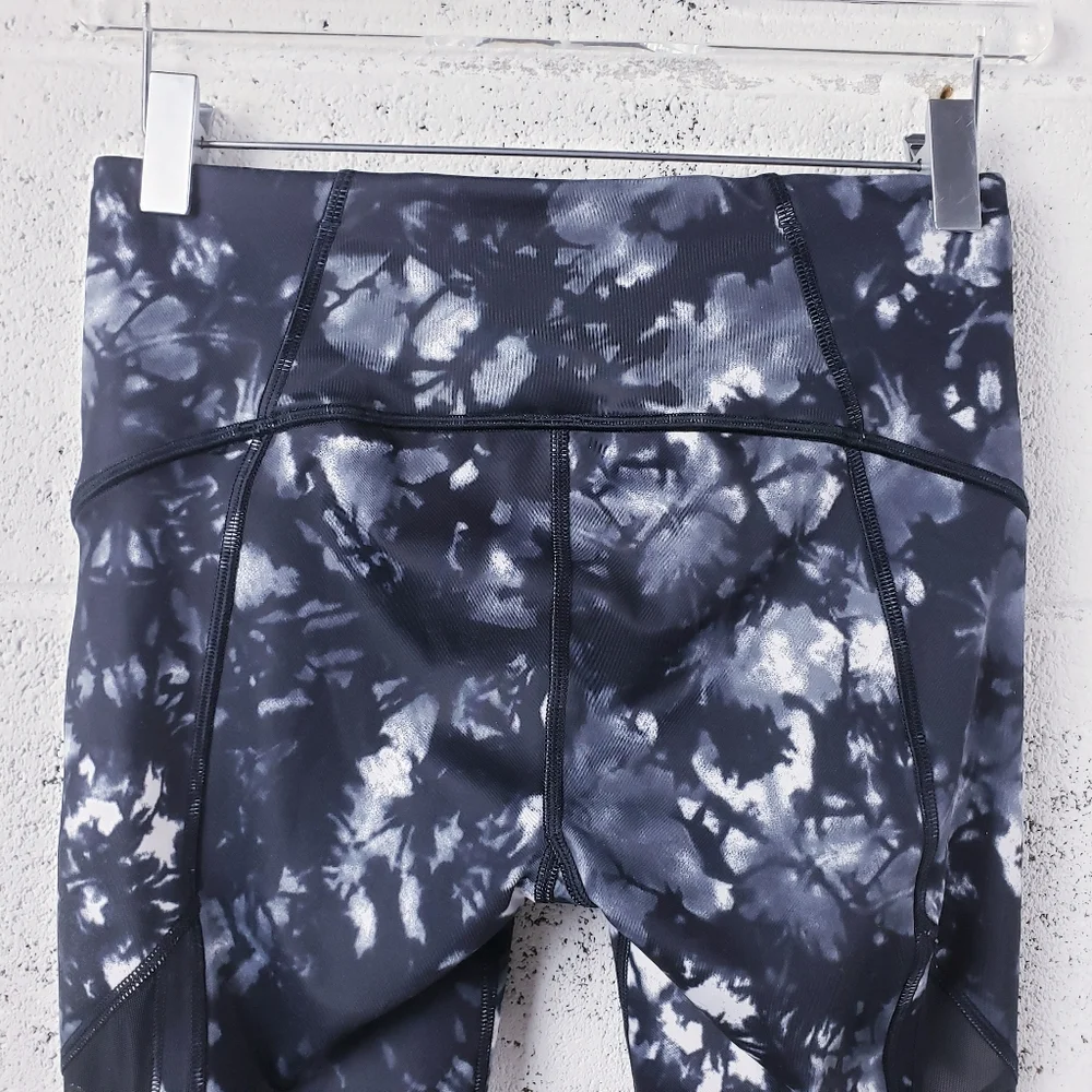 Lululemon Sun Runner Crop Womens 4 Black Pull On Athletic Stretch Luxtreme Pant‎